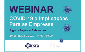 COVID-19 Implicações para as Empresas – Alguns Aspetos Relevantes