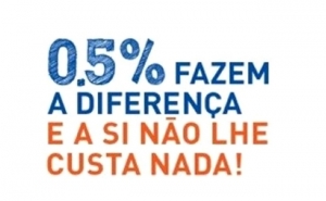 Doe 0,5% do seu IRS