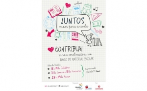 ALBUFEIRA CRIA BANCO DE MATERIAL ESCOLAR