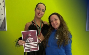 Atleta do FC Ferreiras sagra-se Bi-Campeã Nacional de Dança Desportiva
