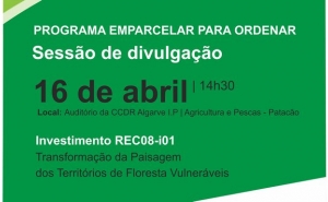 CCDR Algarve, I.P. promove sessão de divulgação do Programa «Emparcelar para Ordenar»