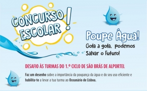 Município de São Brás de Alportel desafia alunos do 1.º ciclo para concurso sobre poupança de água