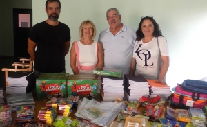 REGRESSO ÀS AULAS - ENTREGA DE MATERIAIS ESCOLARES