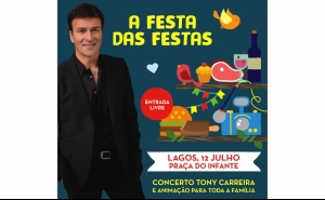Concerto de Tony Carreira em Lagos 