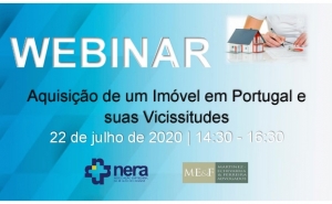 Webinar: Aquisição de um Imóvel em Portugal e suas Vicissitudes