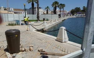 Docapesca iniciou na segunda-feira as obras na doca de Faro 