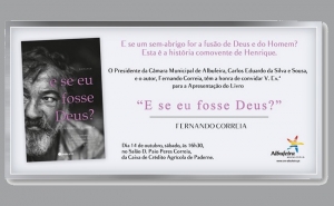 FERNANDO CORREIA APRESENTA LIVRO EM PADERNE
