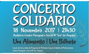 CONCERTO SOLIDÁRIO PARA ANGRIAÇÃO DE ALIMENTOS
