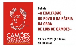 Debate | «A Exaltação do Povo e da Pátria na Obra de Luís de Camões»