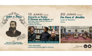 CONCERTO «OS POETAS – O HOMEM EM ECLIPSE» E PROGRAMA DA RTP1 EM CASA DAMÁLIA MARCAM O FINAL DAS COMEMORAÇÕES DO 195.º ANIVERSÁRIO DO NASCIMENTO DE JOÃO DE DEUS