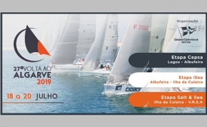 A Volta ao Algarve à Vela decorre entre 18 e 20 de julho, com paragens em Lagos, Albufeira, Olhão e Tavira