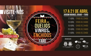 UNIÃO DAS FREGUESIAS DE FARO ORGANIZA FEIRA DOS QUEIJOS, VINHOS E ENCHIDOS