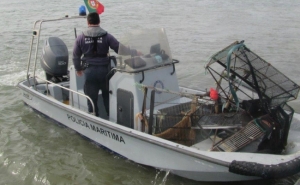 Embarcação apreendida com 300 kg de berbigão na Ria Formosa