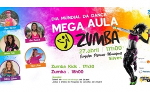 MEGA AULA DE ZUMBA REGRESSA A SILVES COM SESSÕES PARA ADULTOS E CRIANÇAS