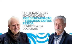 UAlg atribui Doutoramento Honoris Causa a Fernando Santos Pessoa e José d Encarnação