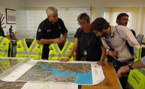 Peritos do Mecanismo de Proteção Civil da União Europeia visitaram Portimão