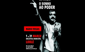 Exposição «O Sonho ao Poder – Mário Viegas» na Biblioteca Municipal de Loulé