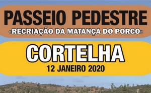 Cortelha (Loulé) mostra Recriação da Matança do Porco em Passeio Pedestre