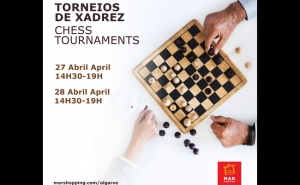 MAR Shopping Algarve desafia adeptos do Xadrez para torneios