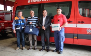 Equipamento de suporte básico de vida entregue aos bombeiros de Alcoutim