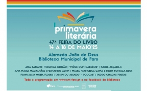 «Primavera Literária» vai promover um conjunto alargado de atividades na Biblioteca Municipal de Faro e Jardim da Alameda