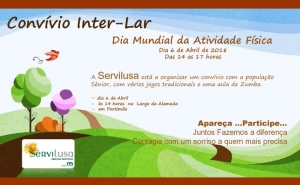 Servilusa no Dia Mundial do Exercício Físico