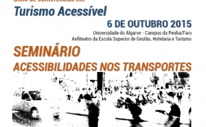 Ciclo de conferências sobre turismo acessível: acessibilidade nos transportes