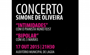 Simone de Oliveira e 3 Marias, no Auditório Municipal de Lagoa