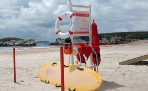 Autoridade Marítima do Sul aconselha as pessoas a usarem praias vigiadas