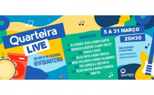 «Quarteira Live» leva música a casa no mês de março 