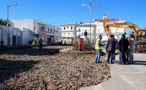 Avançam os trabalhos de requalificação do Largo de São Sebastião