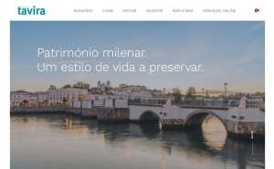Tavira com novo site: mais apelativo e fácil de navegar