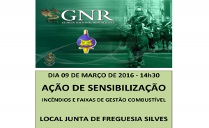 GNR dinamiza sessões de esclarecimento sobre incêndios e faixas de gestão de combustíveis