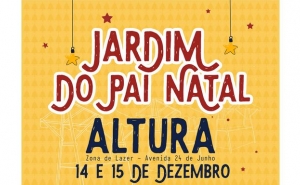 Altura será o Jardim do Pai Natal durante um fim de semana