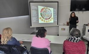 Quarteira aprendeu a ter uma alimentação mais saudável com a nutricionista Inês Antunes