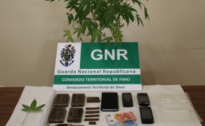 GNR de Lagoa detém cidadão por tráfico de estupefacientes