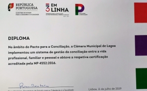 Lagoa torna-se a primeira Câmara Municipal do país a receber a Certificação da Norma Portuguesa 4552:2016 