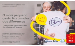 MAR Shopping Algarve organiza angariação de bens para projetos de reinserção social de sem-abrigo