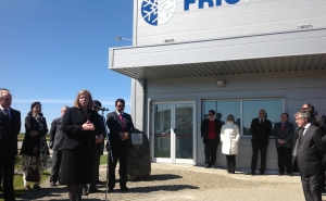 Ministra do Mar inaugura entreposto frigorífico no Porto de Sines