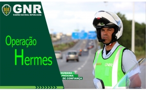 Última fase da operação Hermes da GNR registou 531 acidentes, 1 morto e 16 feridos graves