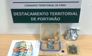Dois detidos por tráfico de estupefacientes em Vila do Bispo