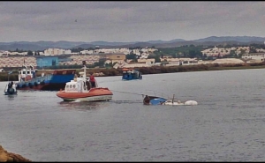 Barco Afundou-se nas 4 Águas Tavira