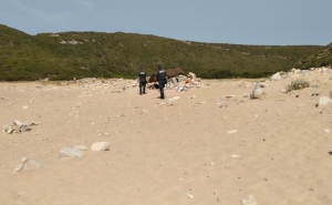 Polícia Marítima fiscaliza campismo ilegal em Lagos