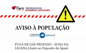 FUGA DE GÁS PROPANO - ZONA DA LEJANA 