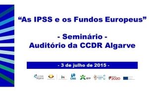 Seminário | IPSS poderão usufruir dos Fundos Europeus