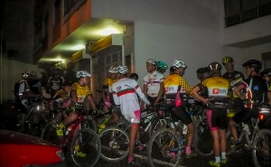 A freguesia de São Clemente recebeu o penúltimo passeio de BTT noturno deste verão