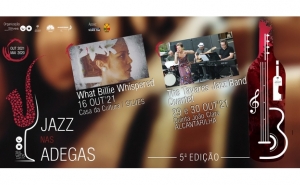 QUINTA TEMPORADA DE JAZZ NAS ADEGAS TERÁ INÍCIO A 16 DE OUTUBRO