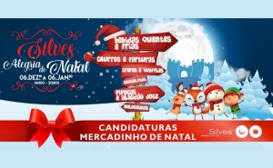 ESTÃO ABERTAS AS CANDIDATURAS PARA O MERCADINHO DE NATAL