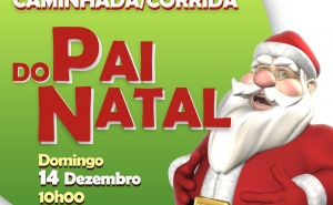  CAMINHADA/ CORRIDA DO PAI NATAL É JÁ NO PRÓXIMO DOMINGO