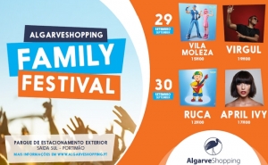 Celebre o fim do verão ao som dos concertos do AlgarveShopping Family Festival 